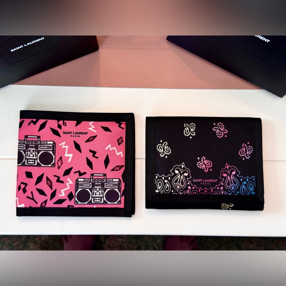 Saint Laurent Wallet 
Choose 1